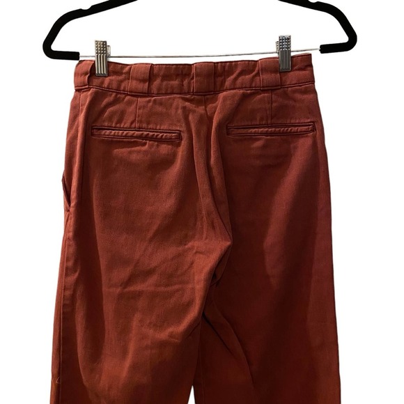 Reformation Work Pant in Rust Sz 26 - Picture 7 of 11